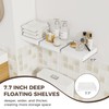 Fun Memories Small Floating Shelves for Wall - 8 Inch