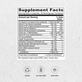 Vitanica OC Companion, Oral Contraceptive Support, Vegan, Non-GMO, 60 Capsules