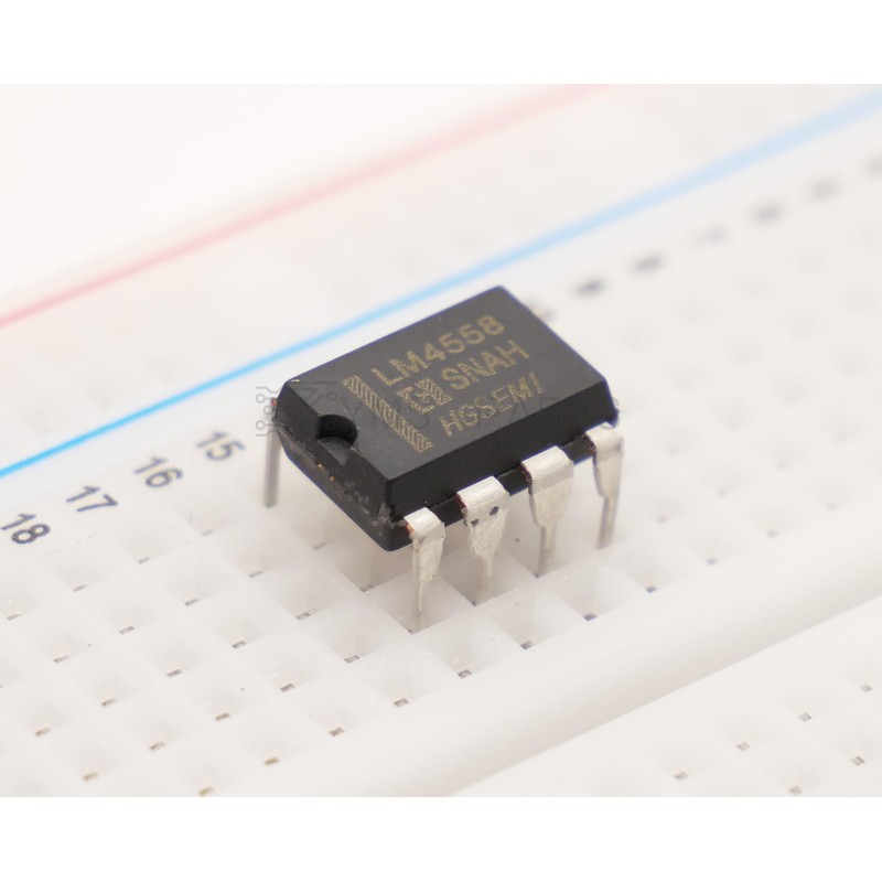 YMS PARTS LM4558N 2-Circuit General Purpose Operational Amplifier (4 Pieces)