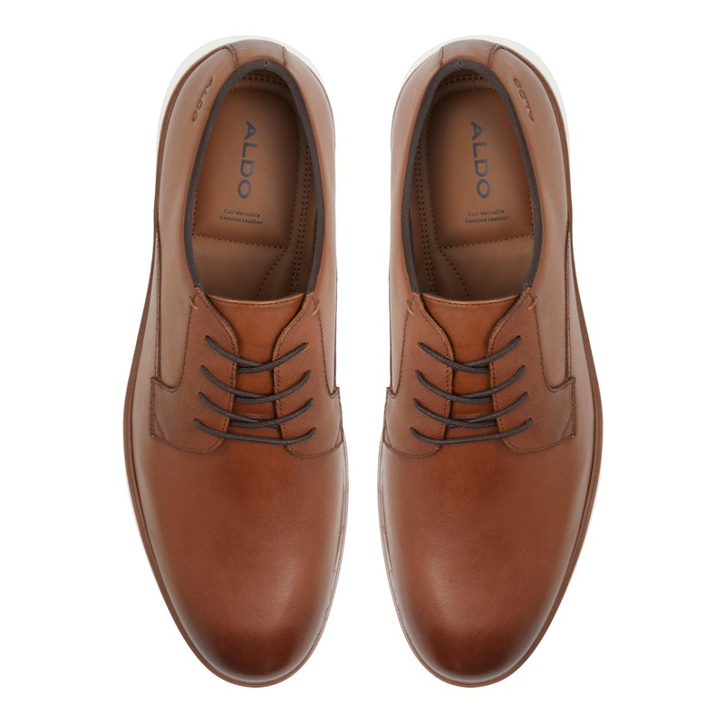 ALDO Men's Red Loafer, Cognac, 10.5