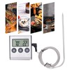 Meat Thermometer Electronic with Probe Digital Oven for Cooking Kitchen