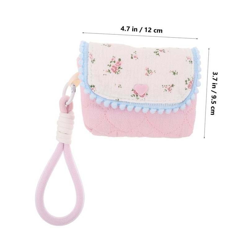 Ipetboom Small Cotton Camera Pouch: Travel Storage Bag Protection Organizer