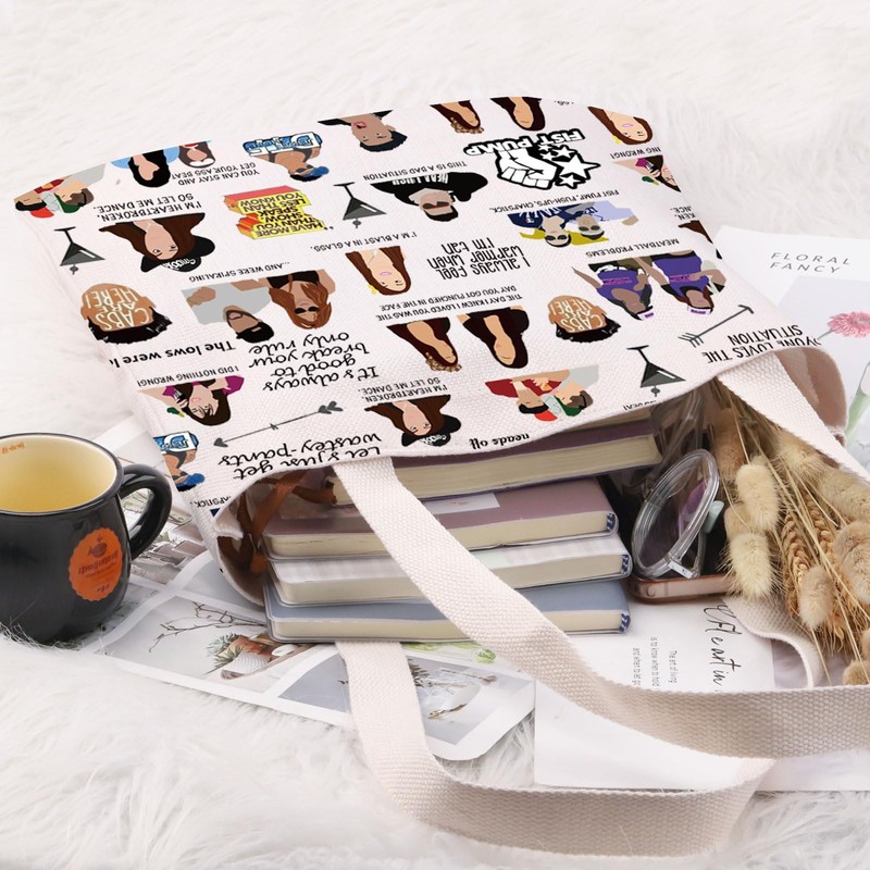 G2TUP Reality Show Inspired Gift Fist Pump Tote Bag Fans