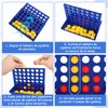 VOAOV Juego de Mesa, Juego Cuatro En Línea para Niños,