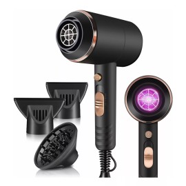 MYBEAUTY Secador De Pelo Ion Negativo 4000w 3 Velocidades 220-240v