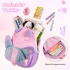 mommore Toddler Backpack for Girls 2-4, 3D Cartoon Mini Kids