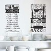 RoomMates Cooking Conversions - Vinilo decorativo para pared, multicolor