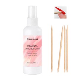 Gadcrystal Spray Nail Glue Remover Debonder 2FL.OZ for Press on Nails,Nail Glue Debonder Nail Remover For Wear Nails Press On Nail, Easily & Quickly Remove Fake Nail Tips Fake Nail Remover Press Nail