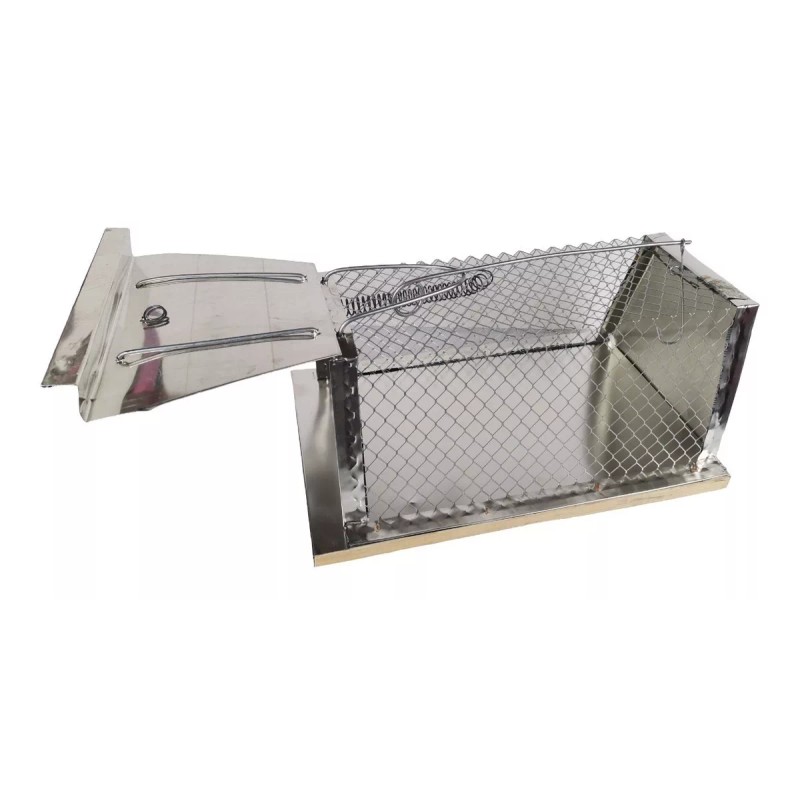 Jal Ratonera Tipo Jaula Trampa Raton Rata 27cm