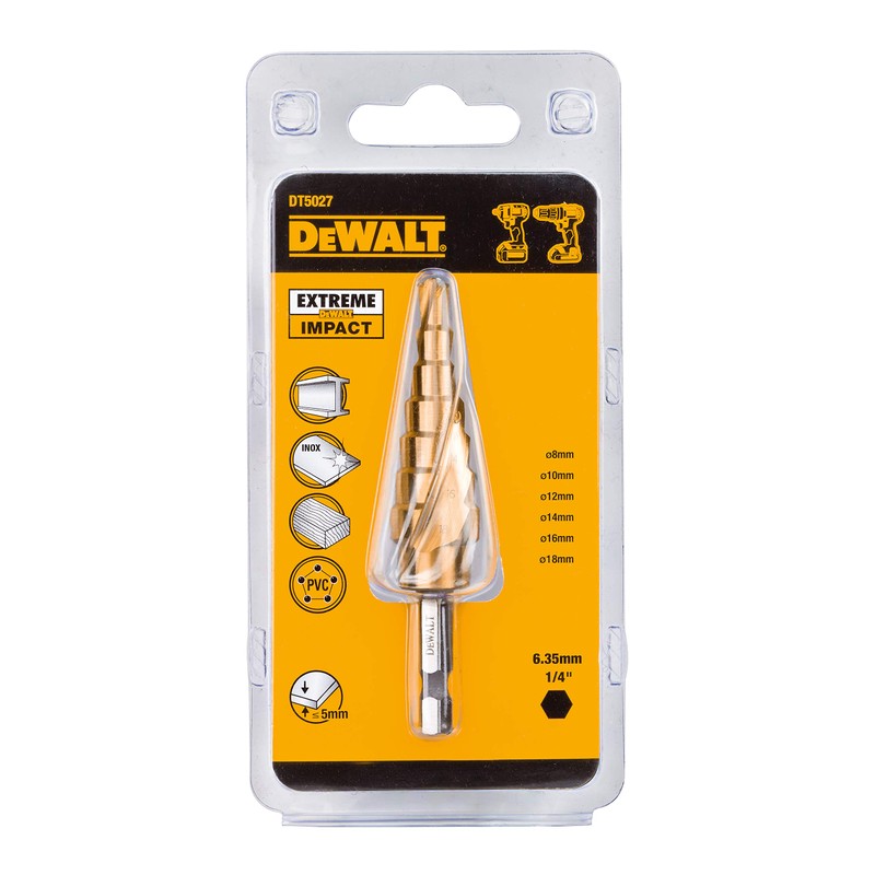 DeWalt Dewalt DT5027-QZ 6mm to 18mm Hole Enlarger Step Drill