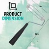 Unvert 7 Inch Paint Roller Frame, for Walls, Ceiling on