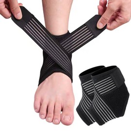 Sports Ankle Brace 1 Pair Adjustable Ankle Brace Foot Bandage Ankle Brace Women's Breathable Ankle Brace Sports Protect Ankle Brace Running Hiking Mountaineering