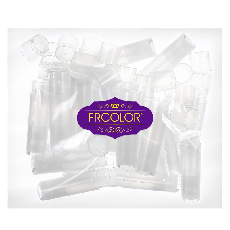 Frcolor リップクリームチューブ リップ バーム チューブ 口紅チューブ リップ容器 リップケース リップチューブ 透明