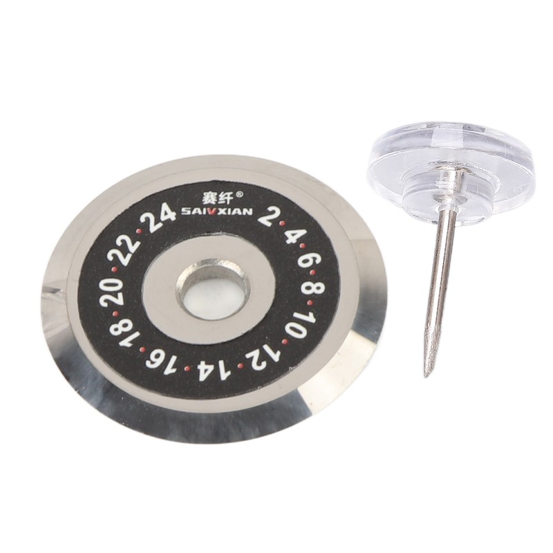 Fiber Optic Cleaver Blade 24 Faces 22mm Diameter SKL 6C
