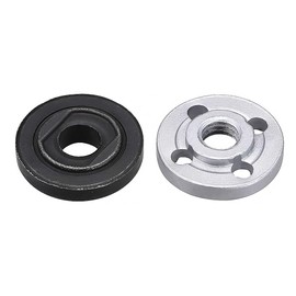Disc Grinder Flange 0.6 inch (15 mm), Inner Flange, Lock Nut, For Whetstone Inner Diameter 0.6 inch (15 mm)