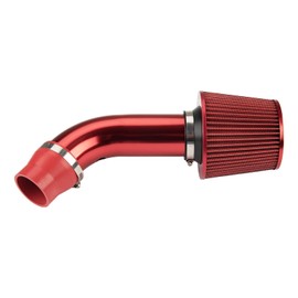 PHILTOP 3" Cold Air Intake Kit System Compatible with Honda CR-V 1999-2020, Civic 1999-2020, Odyssey 1998-2021, Hyundai Sonata 1999-2021, High Performance, Red
