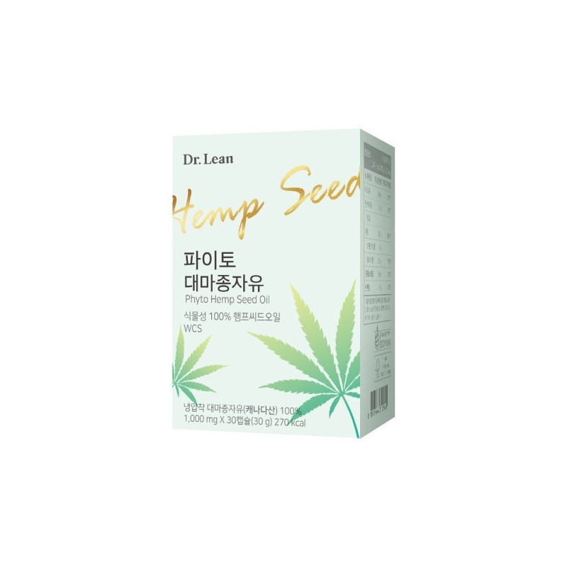 Dr. Lin Phyto Hemp Seed Oil 1 Box WCS/Canadian /