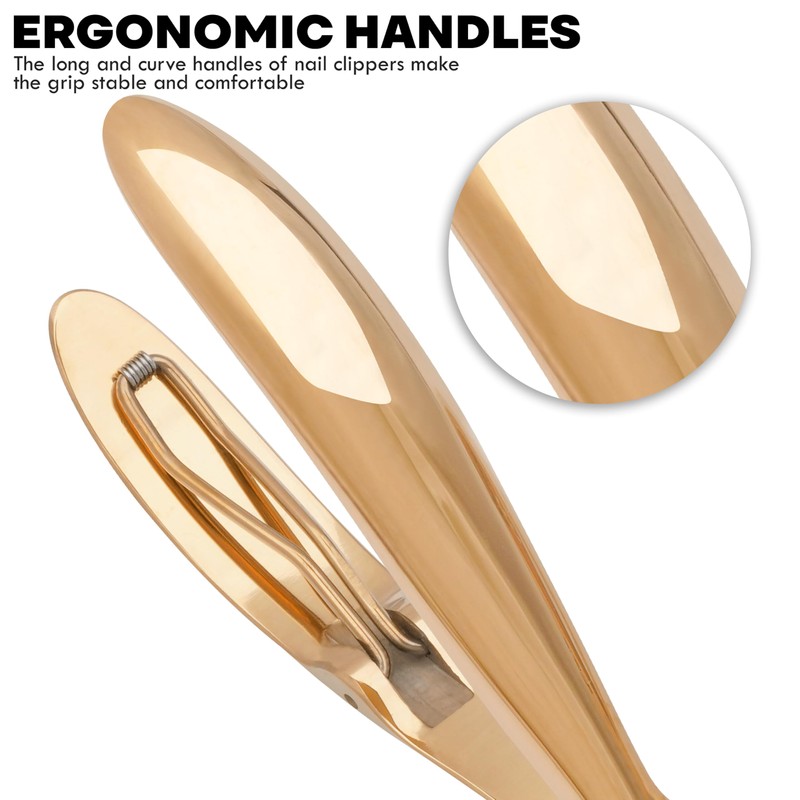 Premium 440C Stainless Steel Heavy Duty Toenail Clippers – 15