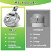 2PCS Mason Jar Pour Spout Lid Stainless Steel,Wide Mouth Pour