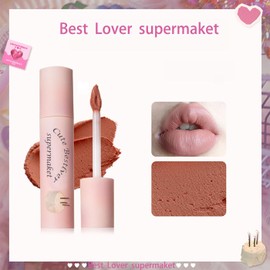 Lip Tint Lip Liner Mat Tint Lip Pencil Korean Style Long Lasting Smooth Lip Pen No Fall Moisturizing Lip Makeup Waterproof Natural Lip Concealer Mouth Corner Daily Use Party Gift (D)