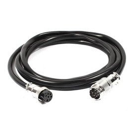 Elecbee GX16 7 Pin Aviation Cable Assemblies, 1m, Male to Female, Straight, Outdoor, Compatible with Aircraft Avionics, Flight Data Recorders