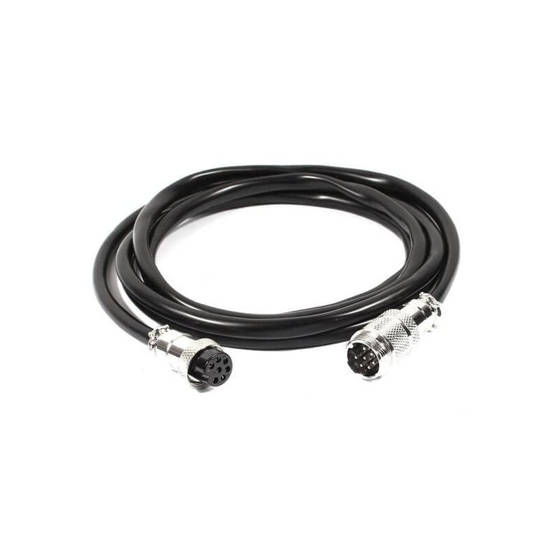 Elecbee GX16 7 Pin Aviation Cable Assemblies, 1m, Male to