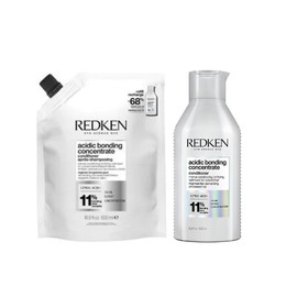 Redken Acidic Bonding Concentrate Conditioner 500ml & Refill 500ml Duo
