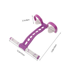 Mikinona Foot Pedal Puller Yoga Resistance Band for Home Workouts High Elastic Tension Pull Rope for Exercise Lightweight Portable Design Comfortable TPR Materials