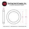 Sterling Seal & Supply 215 Silicone O-Ring, 70A Durometer, Red,