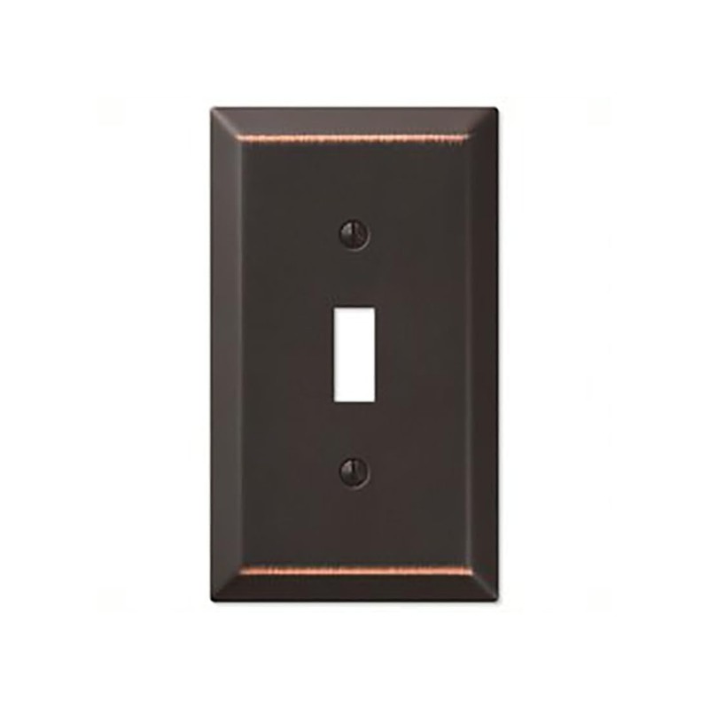 Amerelle 163TDB Century Wallplate, 1 Toggle, Aged Bronze