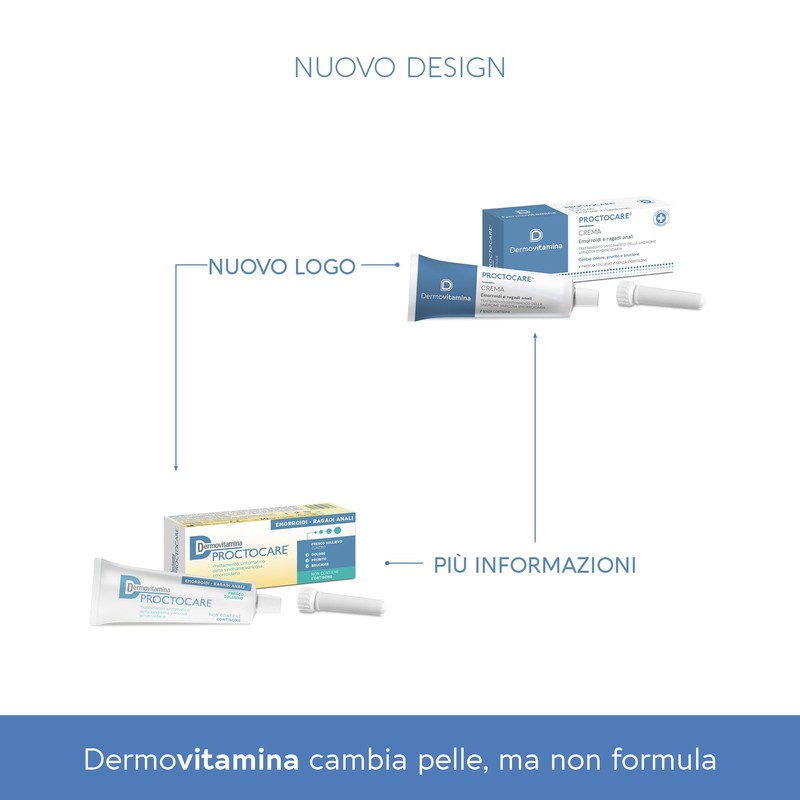 Dermovitamina - Proctocare Crema 30ml - Crema Proctologica Lenitiva