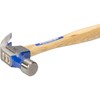 VAUGHAN Curved Claw Nail Hammer, Hickory Handle, 20 oz, Made