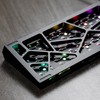YMDK 60% Hollow60 GH60 Aluminum Case for Wooting60HE Poker2 Pok3r