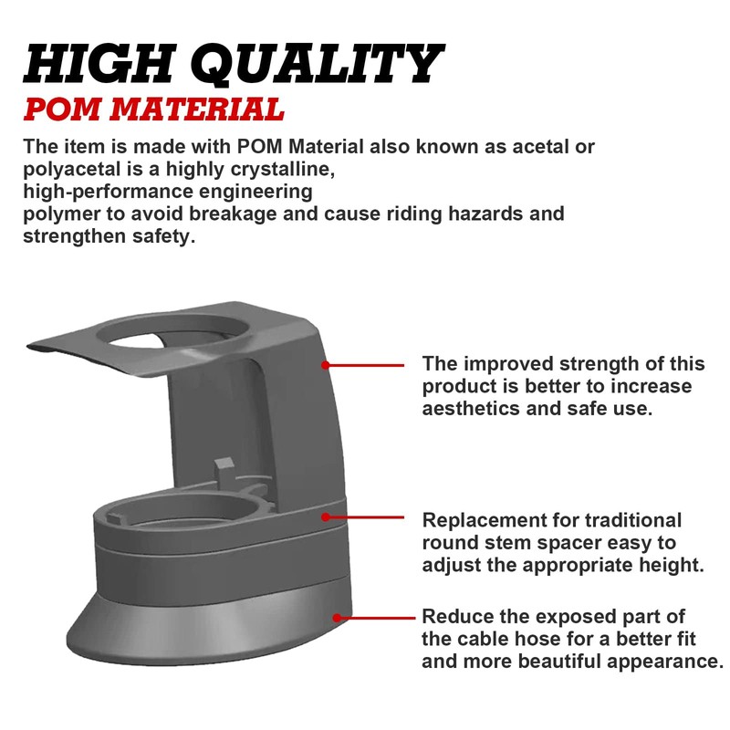 x xotic tech Specialized Tarmac SL6 Frame 10MM Headset Spacer