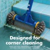 Heavy Duty Pool Brush Head, Premium Nylon Bristles Non-Abrasive Cleaning,