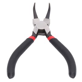 5in Snap Ring Pliers, Internal Bend Carbon Steel Circlip Pliers, Easy, Rubber Handle, Compact Size, for Precise Fixing of the Snap Ring, with Model SK-112-5A