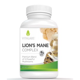 Real Mushrooms Buy Bulk Supplements Lion's Mane Mushroom Complex 700MG Buy Multiple QTY & Save