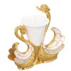 Swan Shape Dinnerware Set Light Luxury Exquisite Elegant Swan Shape