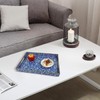 Decorative Serving Plastic Tray, Coffee Table Tray, Bohemian Handle, Suitable