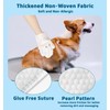 Floving Pet Grooming Glove Wipes for Dogs and Cats 18pcs,Cleaning