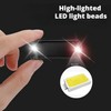 Kenhihi Emergency Strobe Light Strip, Ultra Mini Solar Warning Flash,