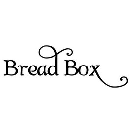 Bread Box Vinyl Decal - Black - 6" Wide x 2" Tall - for Kitchen Breadbox Bread Bin - Die Cut Sticker