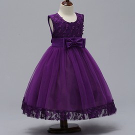 IBTOM CASTLE 2-10T Pageant Princess Wedding Prom Ball Gown Dresses Deep Purple 8