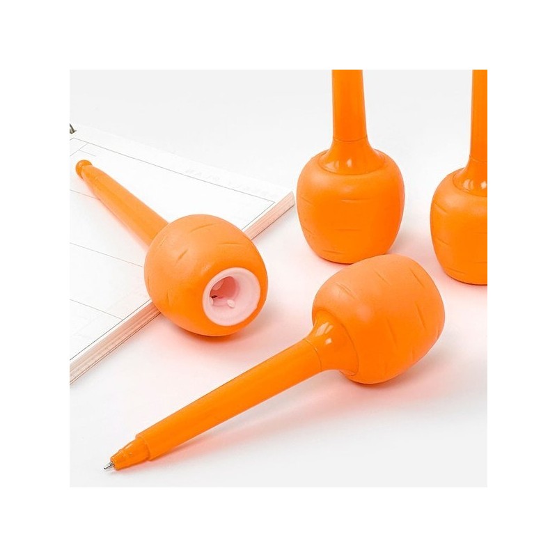 Peek-a-boo Carrot Rabbit Ballpoint Pen / 까꿍 당근 토끼 볼펜