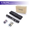 TactEagle UV Flashlight 365nm UV Light Blacklight UVA-T2 Powered by
