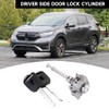 Yollky Front Door Lock Cylinder Set with Keys for Honda