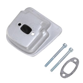 Brush Cutter Exhaust Kit Muffler Replacement for FS55 FS55C 4140 140 0609 with Noise Reduction Easy Installation for Petrol Engine Devices