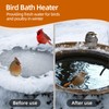 ABitmax 1000W Utility De-Icer, Chicken Water Heater, Submergible Cast Aluminum