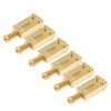 6 Pcs Electric Guitar Tremolo Saddles Bridge for Electric Guitar