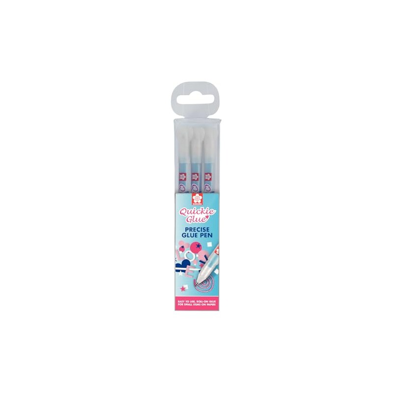 Sakura Quickie Glue Set - 3 Pens - Ideal for